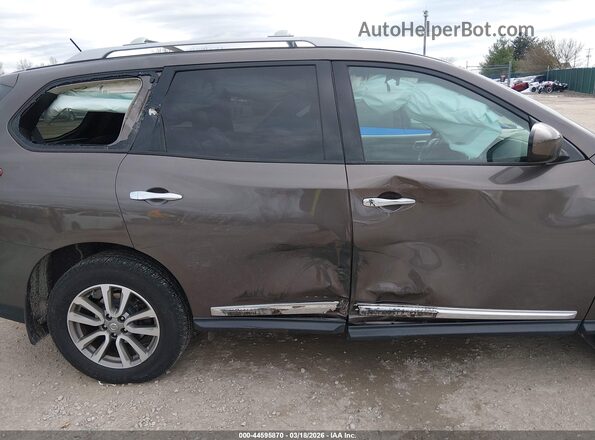 5N1AR2MM2GC626818 2016 NISSAN PATHFINDER Brown Vista frontal