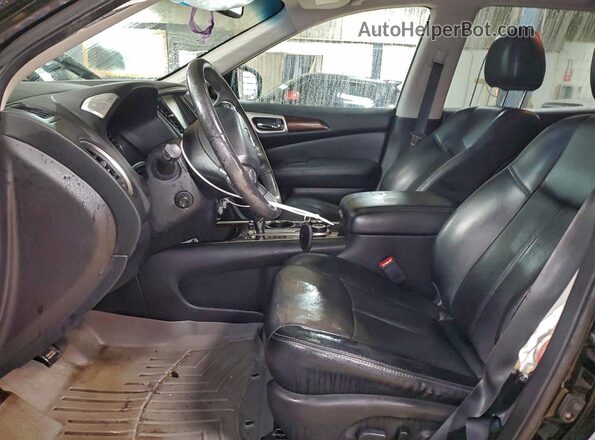 5N1AR2MM2GC636586 2016 NISSAN PATHFINDER Black Вид салону спереду