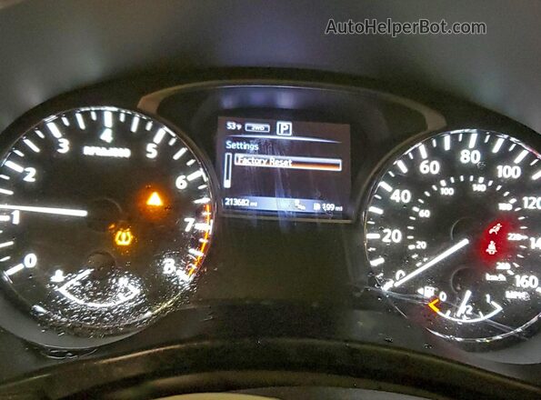 5N1AR2MM2GC636586 2016 NISSAN PATHFINDER Black Вид щитка приладів
