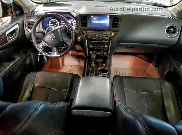 5N1AR2MM2GC636586 2016 NISSAN PATHFINDER Black Вид панелі приладів