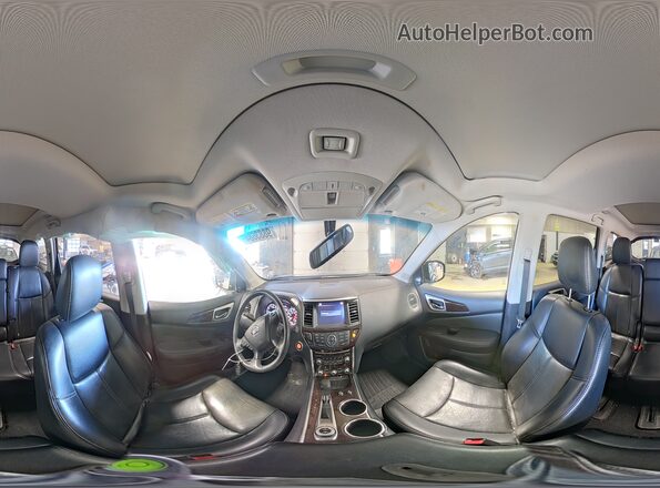 5N1AR2MM2GC636586 2016 NISSAN PATHFINDER Black Панорамний вид салону 360°