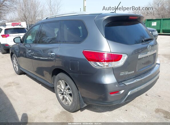 5N1AR2MM3GC619764 2016 NISSAN PATHFINDER Серый Задняя левая четверть