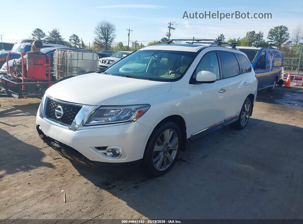 5N1AR2MM3GC669760 2016 NISSAN PATHFINDER White Առջևի ձախ երեք քառորդ տեսարան