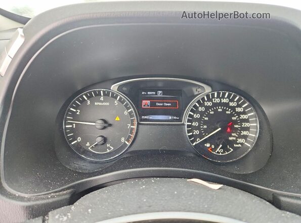 5N1AR2MM6GC668490 2016 NISSAN PATHFINDER Black Vista del cuadro de instrumentos