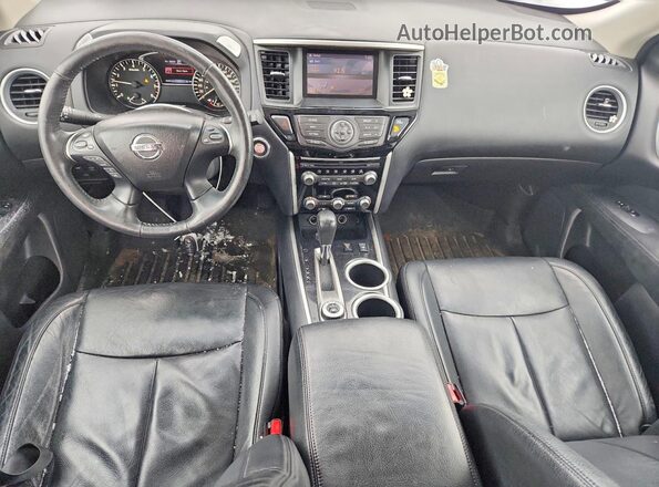 5N1AR2MM6GC668490 2016 NISSAN PATHFINDER Black Vista del salpicadero