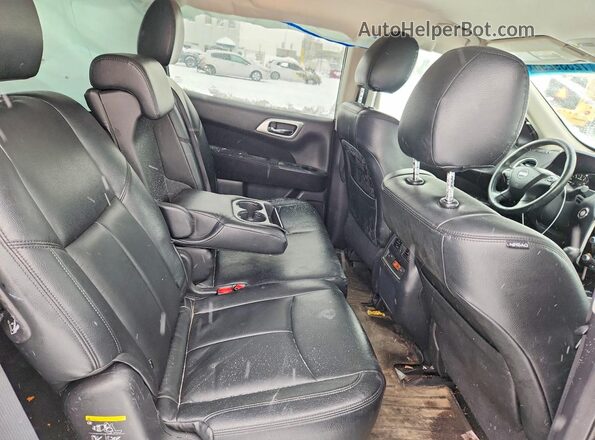 5N1AR2MM6GC668490 2016 NISSAN PATHFINDER Black Vista de los asientos traseros
