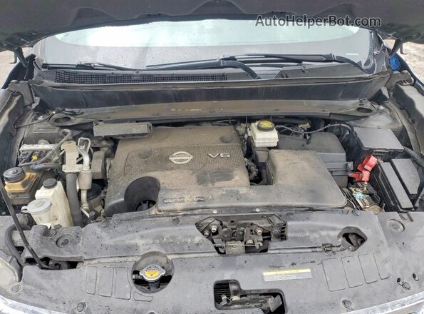 5N1AR2MM7GC602739 2016 NISSAN PATHFINDER Black Engine compartment view
