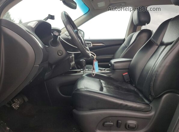 5N1AR2MM7GC602739 2016 NISSAN PATHFINDER Black Front interior view