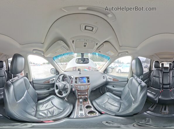 5N1AR2MM7GC602739 2016 NISSAN PATHFINDER Black 360 interior view
