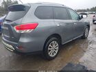 2016 Nissan Pathfinder S Gray vin: 5N1AR2MM8GC661444