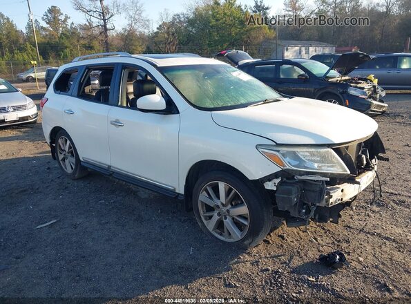 5N1AR2MN7GC611952 2016 NISSAN PATHFINDER White Delantero derecho