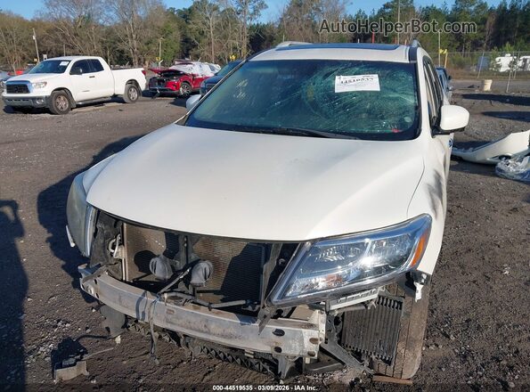5N1AR2MN7GC611952 2016 NISSAN PATHFINDER White Vista frontal