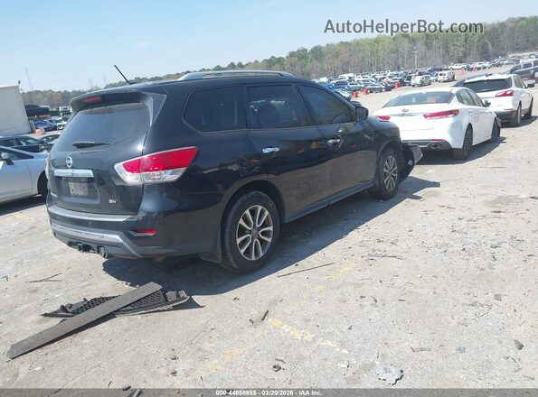 5N1AR2MN8GC631160 2016 NISSAN PATHFINDER Black Задня права чверть