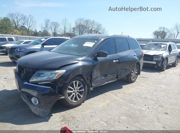 5N1AR2MN8GC631160 2016 NISSAN PATHFINDER Black Вид спереду