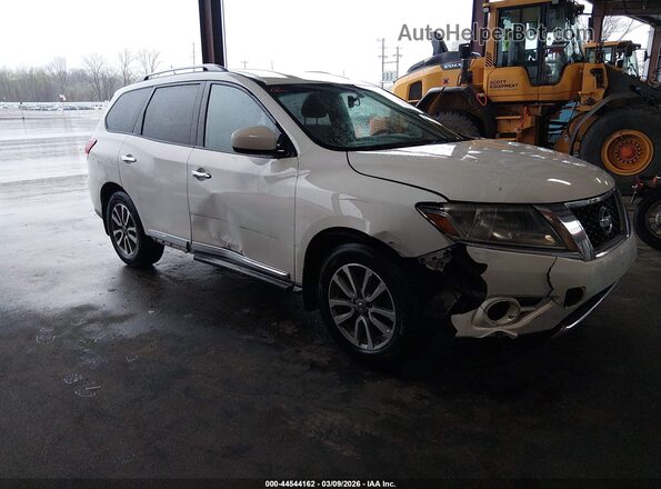 5N1AR2MN8GC661937 2016 NISSAN PATHFINDER Белый Передняя правая четверть