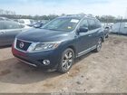 2016 Nissan Pathfinder Platinum Blue vin: 5N1AR2MN9GC620510