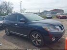 2016 Nissan Pathfinder Platinum Blue vin: 5N1AR2MN9GC620510