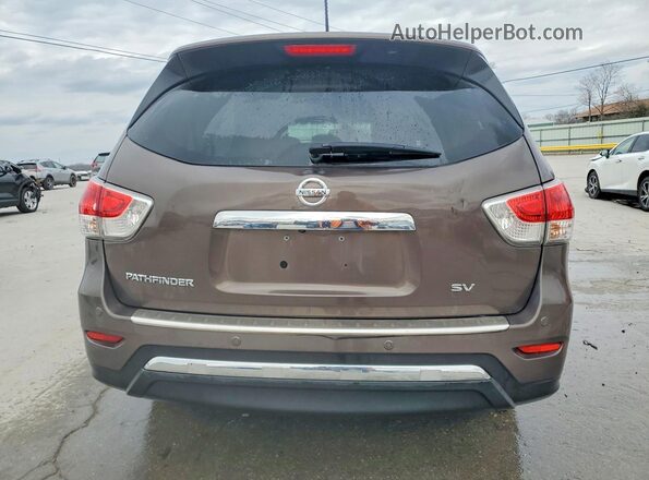 5N1AR2MN9GC636481 2016 NISSAN PATHFINDER Желто-коричневый Вид сзади