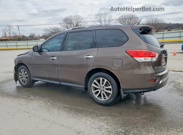 5N1AR2MN9GC636481 2016 NISSAN PATHFINDER Желто-коричневый Задняя левая четверть