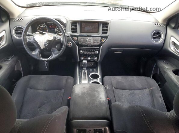 5N1AR2MN9GC636481 2016 NISSAN PATHFINDER Желто-коричневый Вид панели приборов