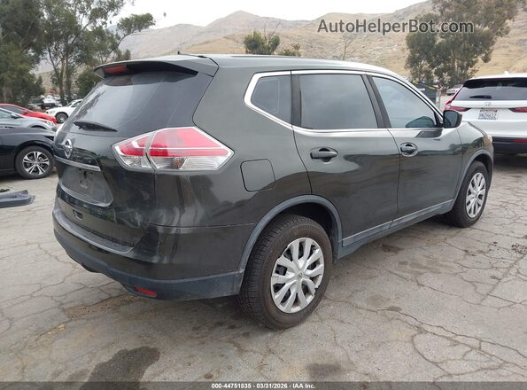 5N1AT2MT1GC743024 2016 NISSAN ROGUE Black Trasero derecho