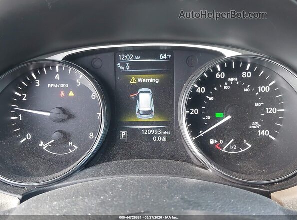 5N1AT2MT5GC762420 2016 NISSAN ROGUE Белый Вид задних сидений