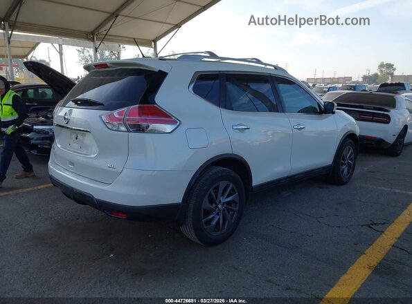 5N1AT2MT5GC762420 2016 NISSAN ROGUE Белый Задняя правая четверть