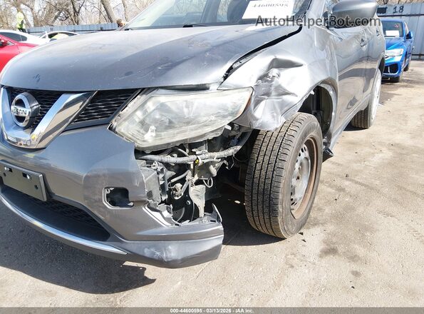 5N1AT2MTXGC798300 2016 NISSAN ROGUE Gray Вид спереду