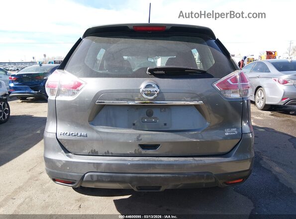 5N1AT2MTXGC798300 2016 NISSAN ROGUE Gray 