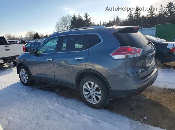 5N1AT2MTXGC864909 2016 NISSAN ROGUE Серый Задняя левая четверть
