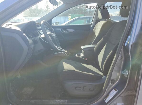 5N1AT2MTXGC864909 2016 NISSAN ROGUE Серый Вид салона спереди