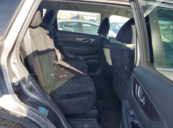 5N1AT2MTXGC864909 2016 NISSAN ROGUE Серый Вид задней части салона