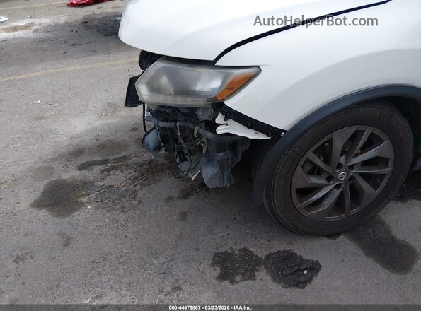 5N1AT2MV2GC783887 2016 NISSAN ROGUE White Front view