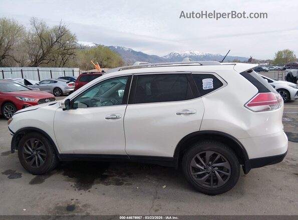5N1AT2MV2GC783887 2016 NISSAN ROGUE White 