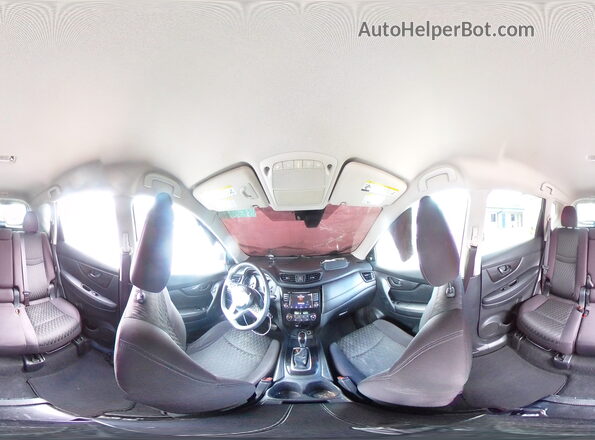 5N1AT2MV3KC827064 2019 NISSAN ROGUE Серый Панорамный вид салона 360°