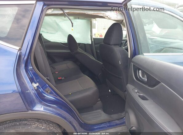 5N1AT2MV5JC731841 2018 NISSAN ROGUE Blue VIN կոդի պիտակի տեսք