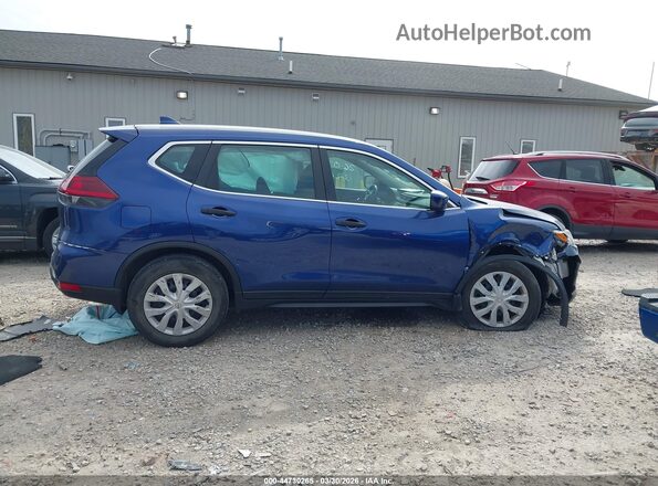 5N1AT2MV5JC731841 2018 NISSAN ROGUE Blue Սալոնի 360 աստիճան տեսք