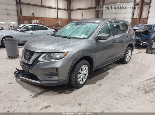 5N1AT2MV5KC814543 2019 NISSAN ROGUE Gray Przód lewy