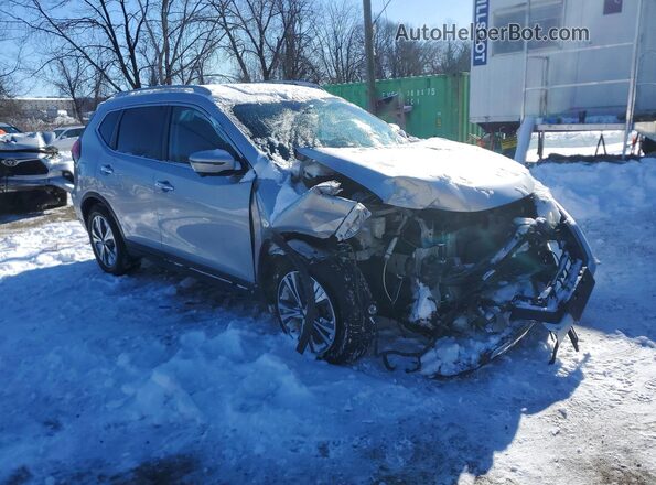 5N1AT2MV7KC844188 2019 NISSAN ROGUE Silver Delantero derecho