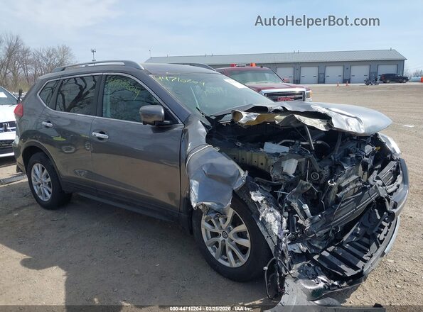 5N1AT2MV8HC786181 2017 NISSAN ROGUE Черный Вид спереди