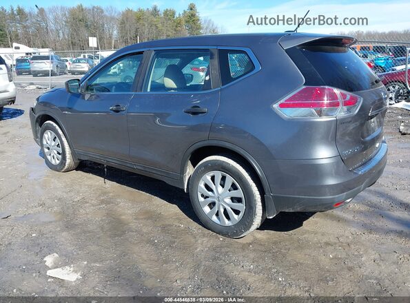 5N1AT2MV9GC923742 2016 NISSAN ROGUE Серый Задняя левая четверть