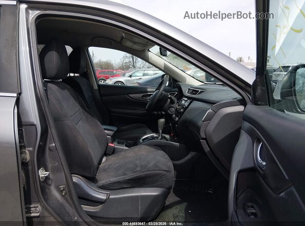 5N1AT2MVXGC796631 2016 NISSAN ROGUE Серый Вид салона спереди