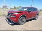 2021 Nissan Rogue S Fwd Red vin: 5N1AT3AA3MC736239