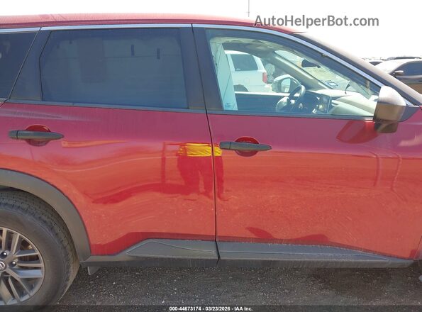 5N1AT3AA3MC736239 2021 NISSAN ROGUE Red Widok wnętrza 360 stopni