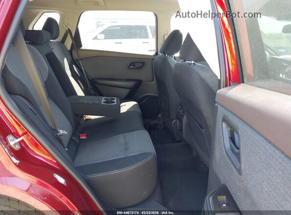 5N1AT3AA3MC736239 2021 NISSAN ROGUE Red Widok naklejki z numerem VIN