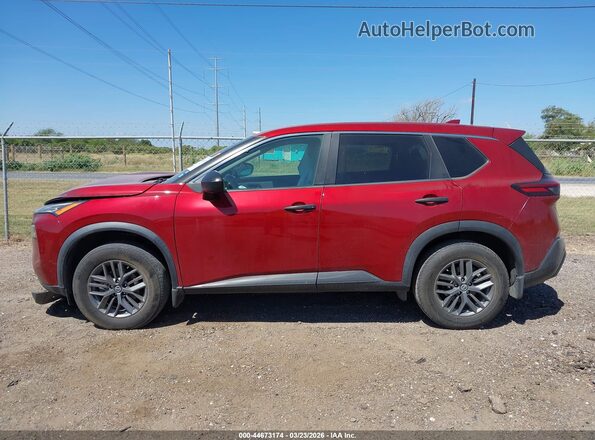 5N1AT3AA3MC736239 2021 NISSAN ROGUE Red 