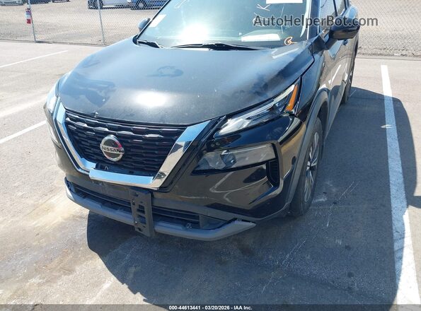 5N1AT3BA2MC811513 2021 NISSAN ROGUE Черный Вид щитка приборов