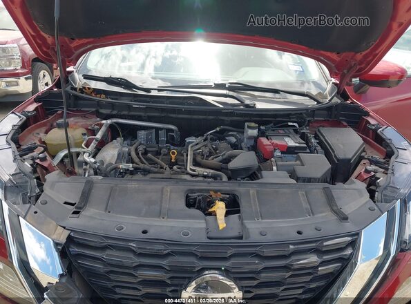 5N1AT3BA6MC819632 2021 NISSAN ROGUE Red Հետևի տեսք