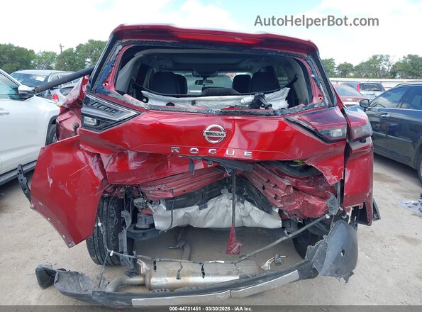 5N1AT3BA6MC819632 2021 NISSAN ROGUE Red 