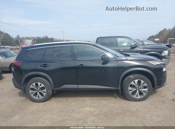 5N1AT3BB8MC813355 2021 NISSAN ROGUE Black ხელსაწყოთა პანელის ხედი
